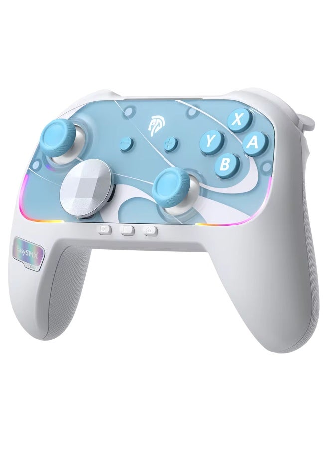 EasySMX S10 Wireless Gamepad TMR Joystick RGB Controller Compatible with Switch 1/2/PC/Phone/TV/Steam, Wake Up, For Pokemon - Image 1