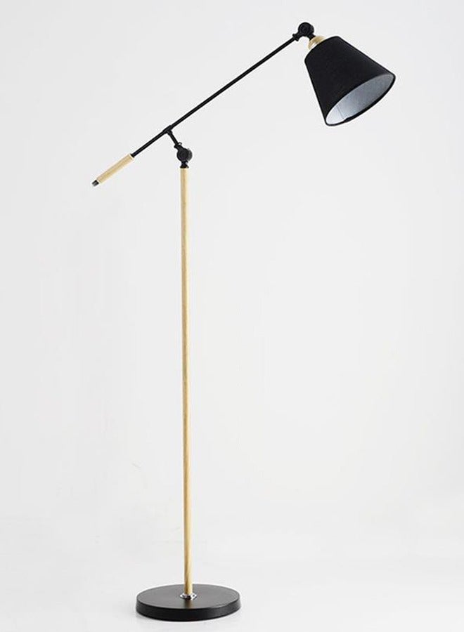 نجوى مصباح أرضي بسيط قائم لغرفة المعيشة، مصباح أرضي نورديك أرضي، مصباح أرضي قابل للتعديل برأس مصباح قابل للتعديل بجانب السرير مصباح قراءة أرضي منزلي - Image 4