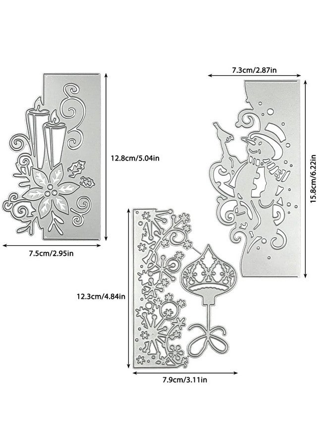 SENHAI Die Cuts For Card Making, Senhai Christmas Metal Cutting Dies Scrapbooking Die-Cuts Snowflake Stencil For Diy Christmas Decorations Paper Craft, Embossing, Holiday Decorations - Image 5