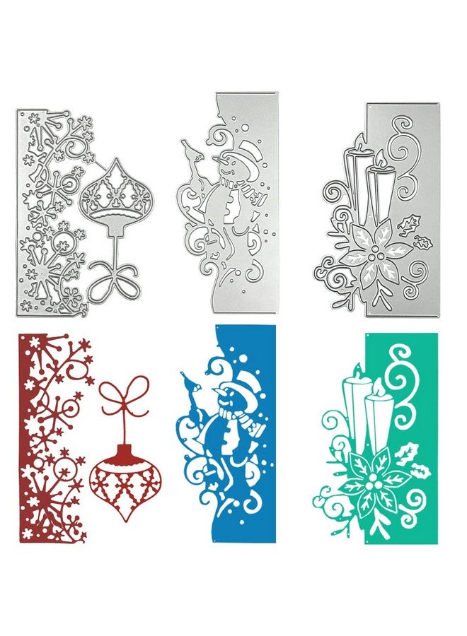 SENHAI Die Cuts For Card Making, Senhai Christmas Metal Cutting Dies Scrapbooking Die-Cuts Snowflake Stencil For Diy Christmas Decorations Paper Craft, Embossing, Holiday Decorations - Image 1