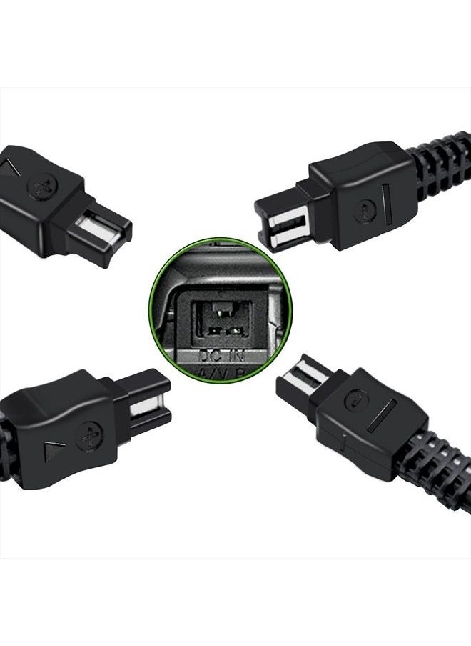 TKDY - AC-L200 for Sony Handycam Camcorder Charger DCR-SX40 DCR-SX44 DCR-SR45 DCR-SR47 DCR-SX63 DCR-SX65 DCR-SX85 DCR-DVD105 DVD108 DVD610 DCR-SR62 DCR-SR68 AC Power Adapter Cord. - Image 1
