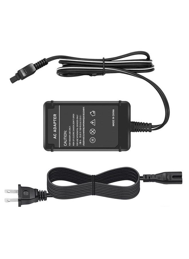 TKDY - AC-L200 for Sony Handycam Camcorder Charger DCR-SX40 DCR-SX44 DCR-SR45 DCR-SR47 DCR-SX63 DCR-SX65 DCR-SX85 DCR-DVD105 DVD108 DVD610 DCR-SR62 DCR-SR68 AC Power Adapter Cord. - Image 1