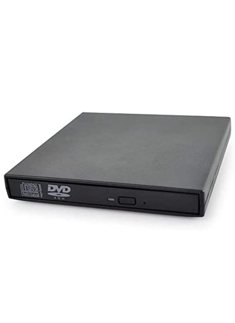 Ntech USB 2.0 External Portable CD-RW DVD Rom Combo Burner Drive for Laptop (Black)