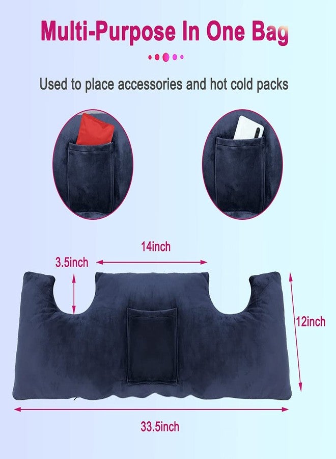 Mistuki Hysterectomy Pillow Post Surgery Abdominal C Section Hysterectomy Recovery Must Haves Tummy Tuck Mastectomy Seatbelt Pillow Stomach Endometriosis Breast Reduction Augmentation Cancer Gift - Image 4