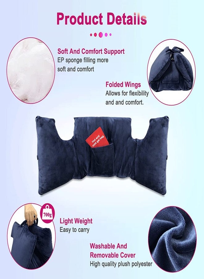 Mistuki Hysterectomy Pillow Post Surgery Abdominal C Section Hysterectomy Recovery Must Haves Tummy Tuck Mastectomy Seatbelt Pillow Stomach Endometriosis Breast Reduction Augmentation Cancer Gift - Image 3