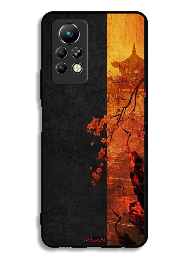 Tolwak Infinix Note 11 Pro Protective Case Cover Autumn Colors Art - Image 2