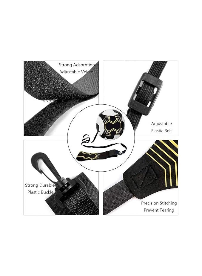 Generic Football Kick Trainer, Hands-Free Adjustable Solo Soccer Trainer, Soccer Training Equipment for Kids and Adults, Practice Aid Control Skills Football Training Belt  - Image 2