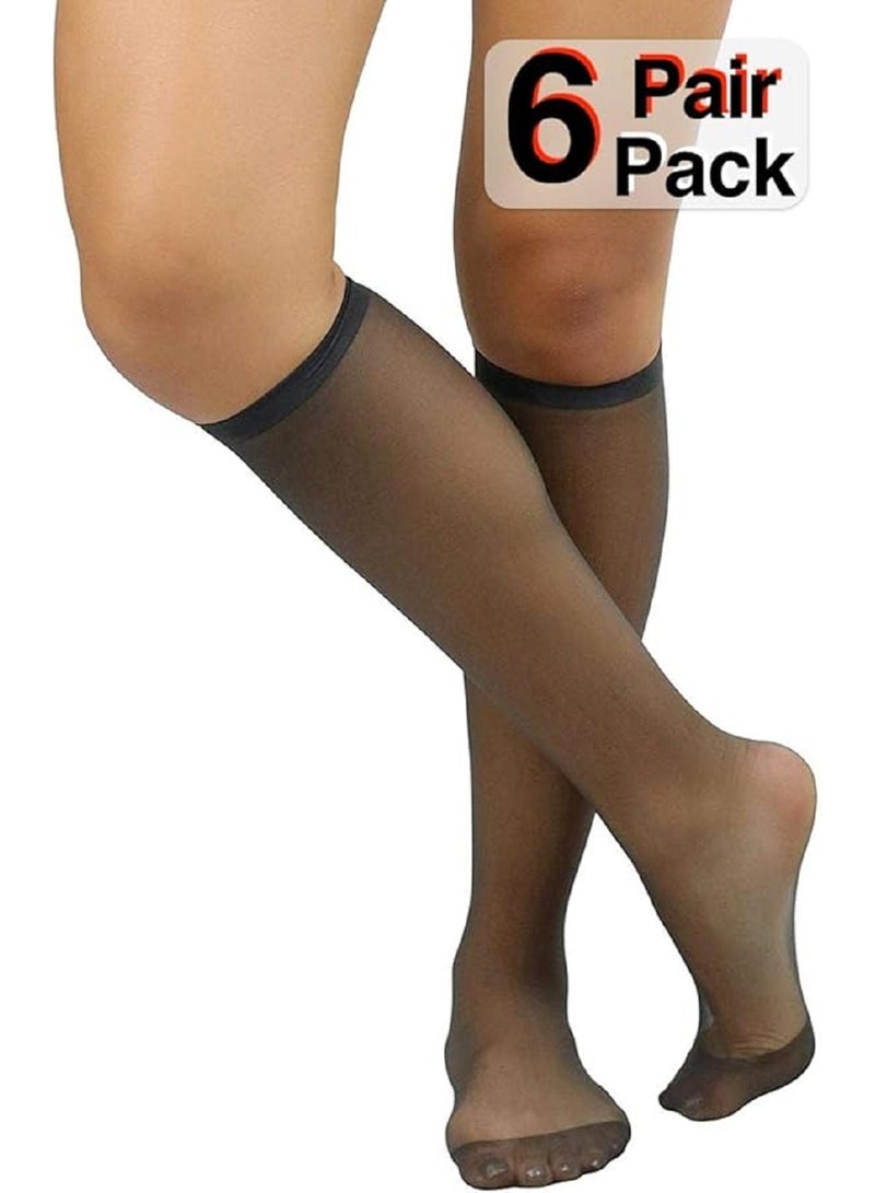 Women's Sheer Tights, 6 Pack, Stylish and Comfortable Design, Perfect for Everyday Use and Special Occasions. - Image 3