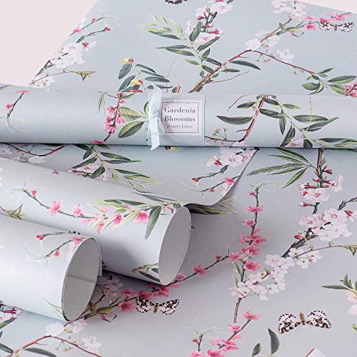 Merriton Scented Drawer Liners for Dresser Fragrant Paper Liner for Drawers Cabinet Shelf Linen Closet and Kitchen Scent Liners Non Adhesive (Gardenia Blossoms) - Image 4