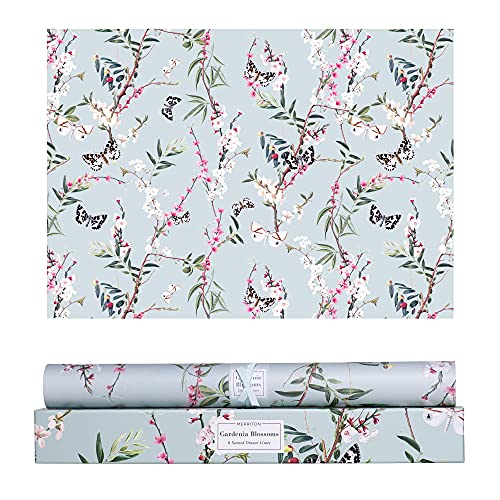 Merriton Scented Drawer Liners for Dresser Fragrant Paper Liner for Drawers Cabinet Shelf Linen Closet and Kitchen Scent Liners Non Adhesive (Gardenia Blossoms) - Image 1