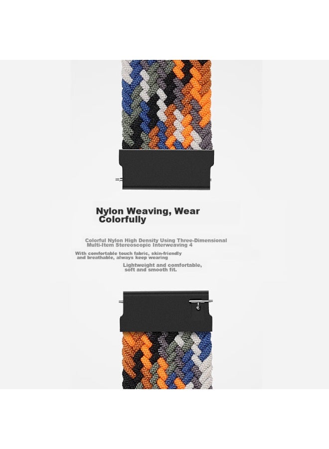 Mssm Suitable For Huawei Watch Band Gt6, Women's Nylon Woven Fashion Gt6pro/5/5pro/gt4/3 Watch Strap, Women's Style - Starlight Color - Image 5