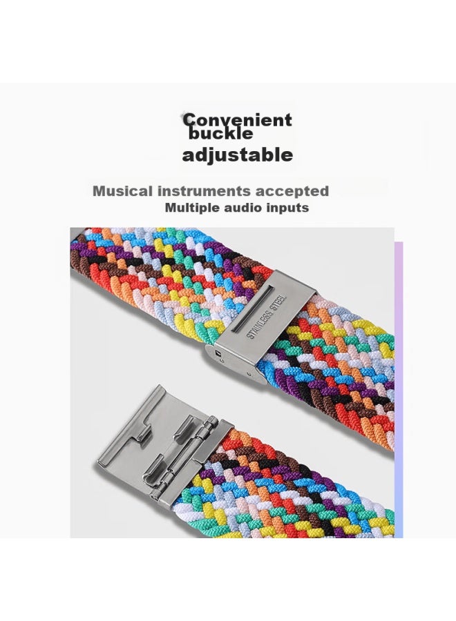 Mssm Suitable For Huawei Watch Band Gt6, Women's Nylon Woven Fashion Gt6pro/5/5pro/gt4/3 Watch Strap, Women's Style - Starlight Color - Image 4