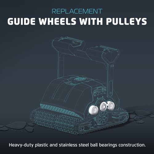 Dolphin Genuine Replacement Part — Guide Wheels (4PK) with 2 Pulley Gears — 3884997-R6 - Image 5