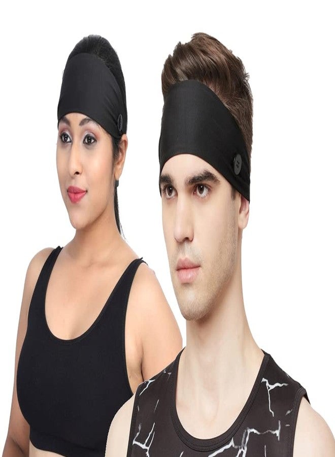 Fabme Headband- Pack of 1 - for Men and Women - Yoga, Sport and Running - Image 1