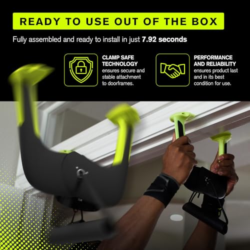 Duonamic Eleviia: World’s Best Portable Pullup Bar | Doorway Pull Up Bar For Home, Workplace or Travel | Exercise and Transform Yourself on Your Own Terms | Safe and Most Portable Way to Exercise - Image 5