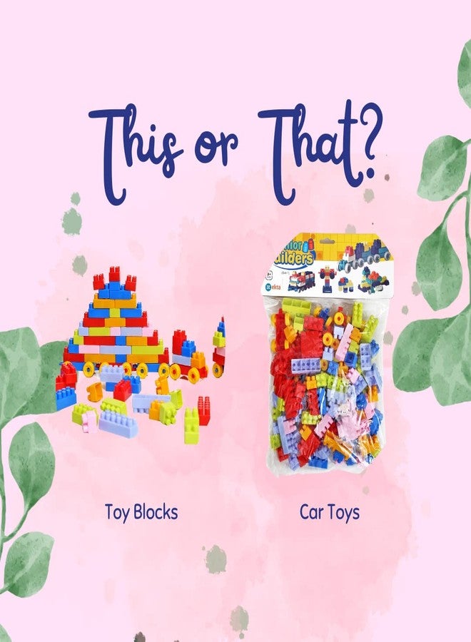 Ekta Junior Builders Building Blocks Set-1, Building Blocks for Kids, Block Game for Kids - 155 Pieces - Image 3