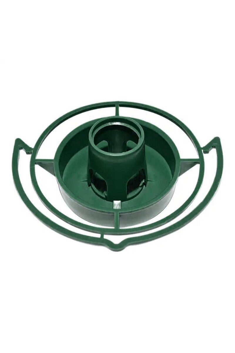 إيروريكس قطعتان من مغذيات الطيور المعلقة باللون الأخضر الداكن، مصنوعة من البلاستيك، أوتوماتيكية، محمولة، مناسبة للحدائق الخارجية