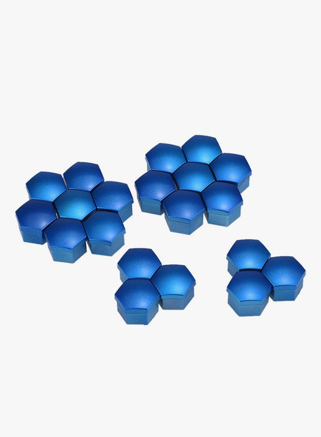 NIBEMINENT 20-Piece Universal Car Wheel Nut Cover Set With Removal Tool - Image 5