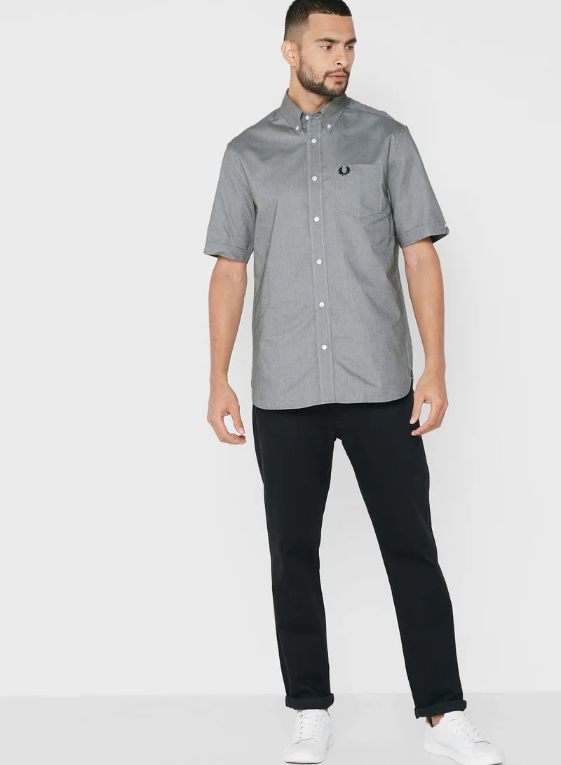 FRED PERRY Regular Fit Short Sleeve Shirt
