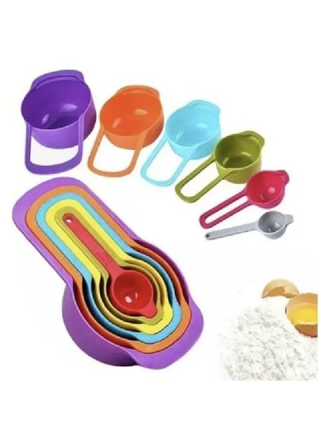 Generic - Measuring Spoons From 7.5 Ml To 1 Cup - 6 Pcs - Color may vary - Image 1