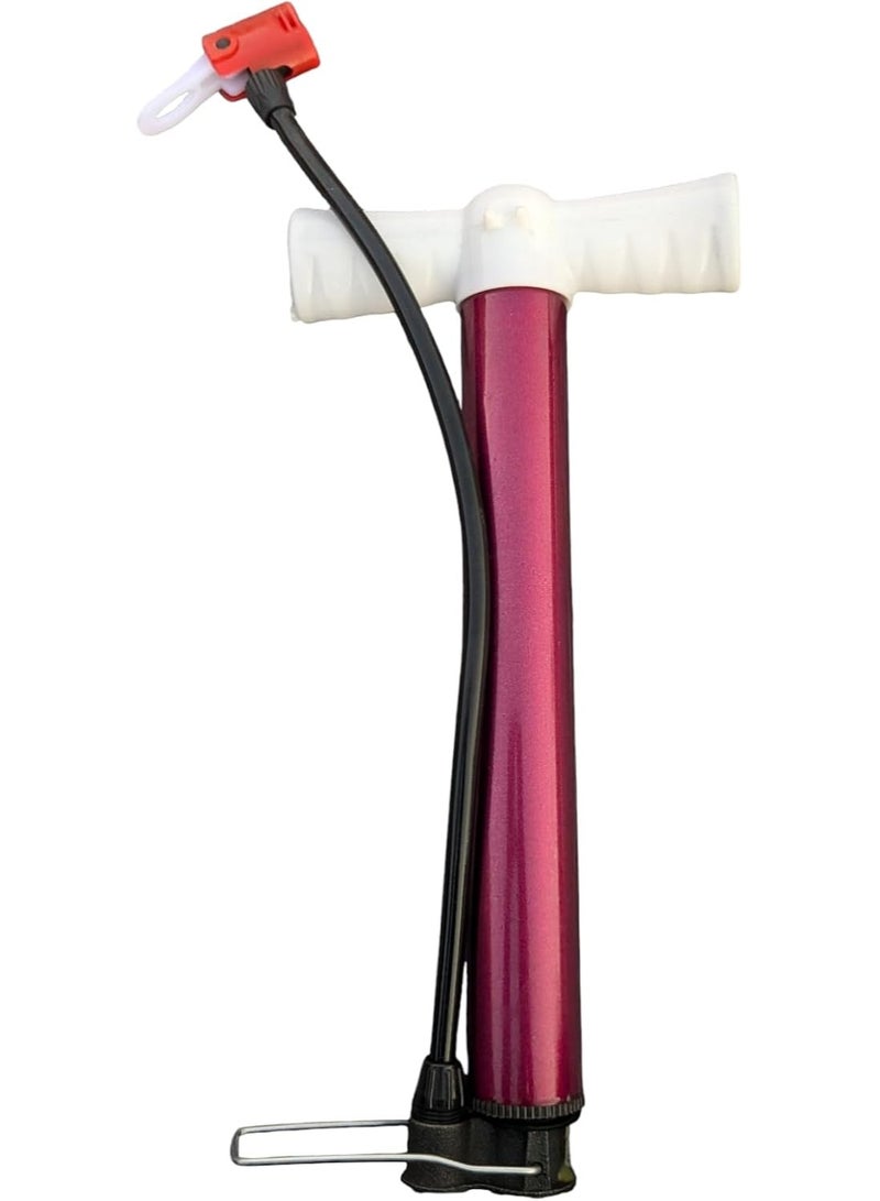 منفاخ للدراجات والموتوسيكلات والموتوسيكلات الرياضية ( الوان متعددة ) . مضخه هوائية للعجل - Image 1