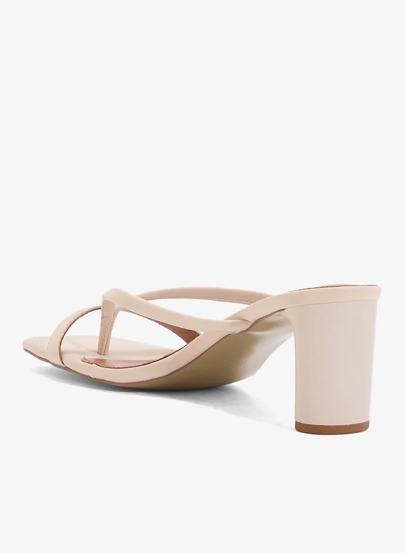 ELLA High Heeled Mule Sandal
