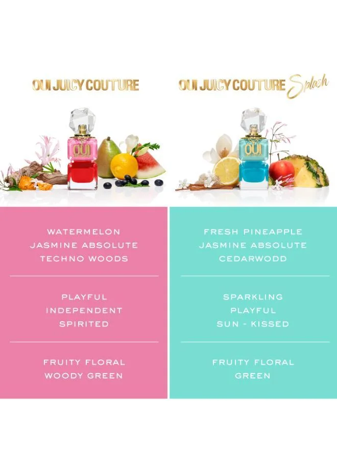Juicy Couture Oui Eau De Parfum Spray, 100Ml