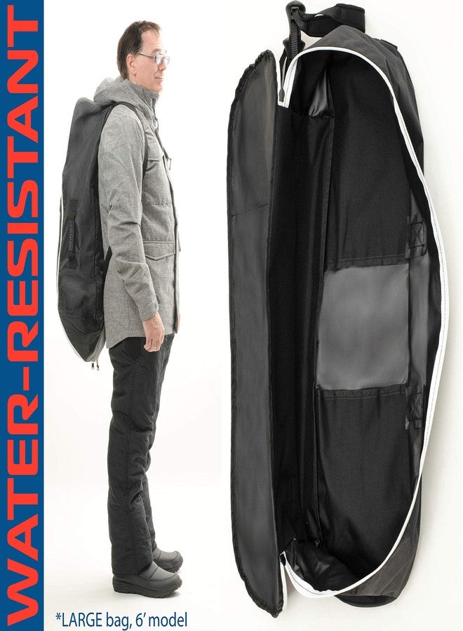 Athletico Snow Shoe Bag - Snowshoe Backpack For Carrying, Packing, and Storing Snowshoes (Large, 25-36 inches) - Image 5