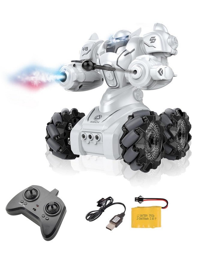 ماجيك واند روبوت ماجيك واند دريفت ستنت القابل للبرمجة، يرقص ويمشي، مع مستشعر إيماءات للأطفال، مزود بأضواء [أبيض أو أسود] - Image 1