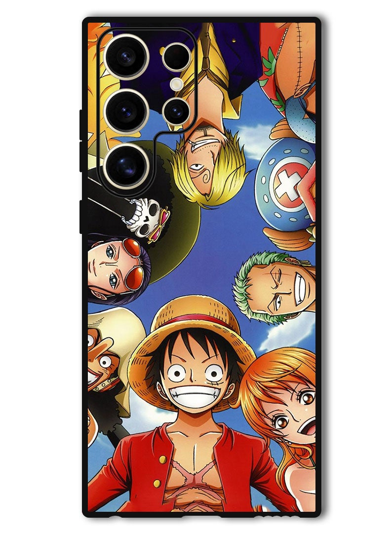 Theodor Protective Case Anti Scratch Shock Proof Bumper Cover For Samsung Galaxy S24 Ultra Anime One Piece - Image 1