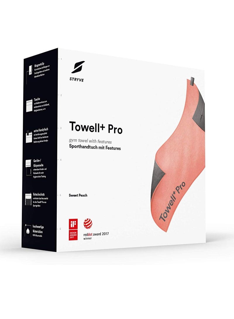 STRYVE Towell+Pro Sports Towel with Magnetic Clip and Non-Slip - Image 2