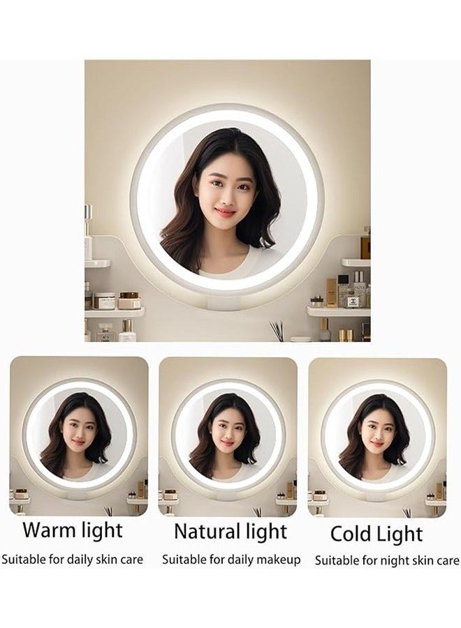 إن كي أكس مرآة مضاءة LED - تتميز بمرآة LED مدمجة مع سطوع قابل للتعديل لتطبيق المكياج بشكل مثالي.  - Image 5