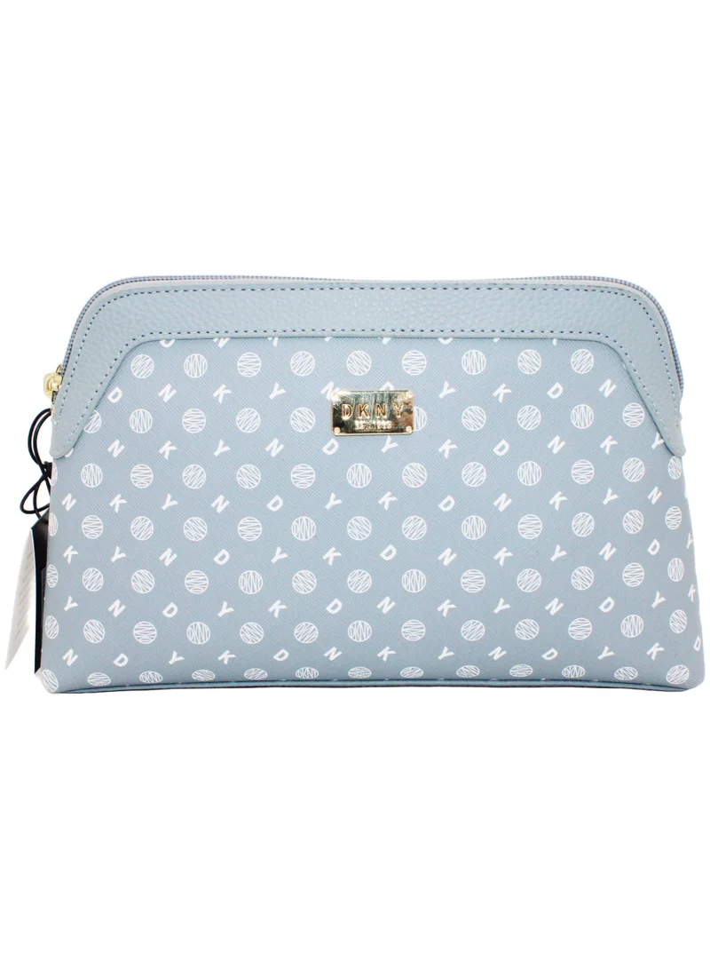 دكني حقيبة مستحضرات التجميل ليجاسي من دي كيه إن واي، حقيبة مكياج للسفر صغيرة، حقيبة تخزين مستحضرات التجميل صغيرة مقاومة للماء وخفيفة الوزن، حقيبة مكياج صغيرة، حقيبة أدوات الزينة للسفر