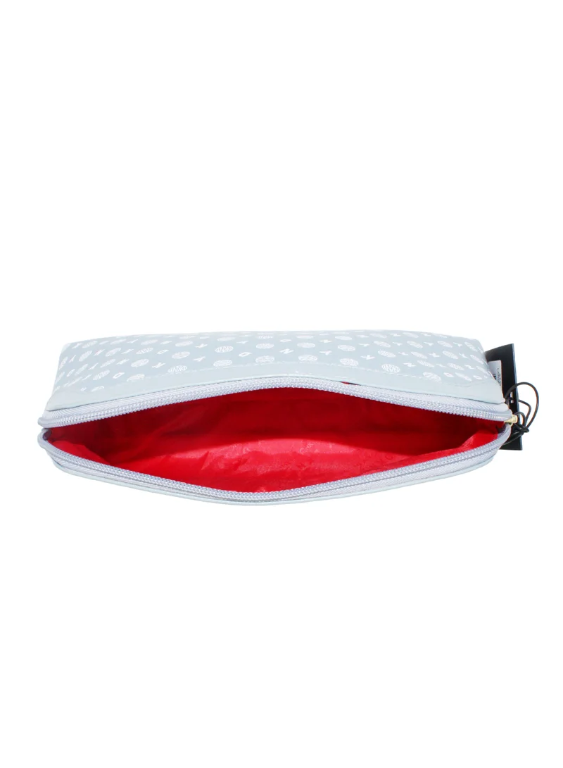DKNY BLUE GREY DKNY Legacy Beauty Pouch Cosmetic Bag, Travel Make up Bag Small, Small Waterproof and Lightweight Cosmetic Bag Storage Bag, Small Makeup Bag, Travel Toiletry Bag for Women | Best Price UAE