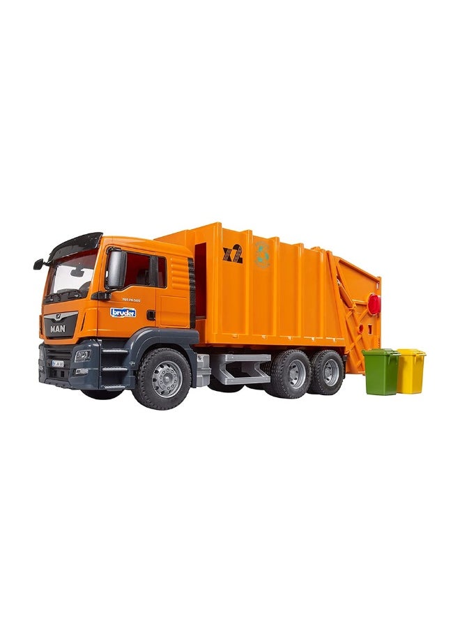 Bruder Man Tgs Rear Loading Garbage Truck  - Image 1