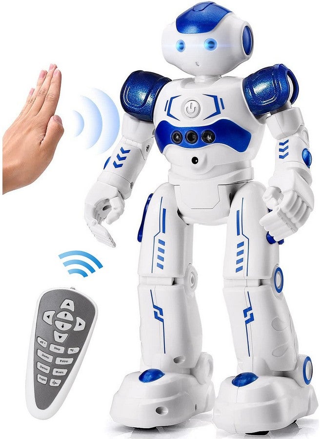 KingsDragon Rc Robot Toys For Kids Gesture & Sensing Programmable Remote Control Smart Robot For Age 3 4 5 6 7 8 Year Old Boys Girls Birthday Gift Present - Image 1