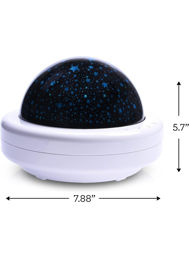 Project Nursery Project Nursery Big Globe Motion Light Show with Soothing Sounds and Music Ã¢â‚¬â€œ Multicolor Starlight Show with  - Image 5