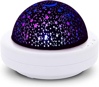 Project Nursery Project Nursery Big Globe Motion Light Show with Soothing Sounds and Music Ã¢â‚¬â€œ Multicolor Starlight Show with  - Image 1