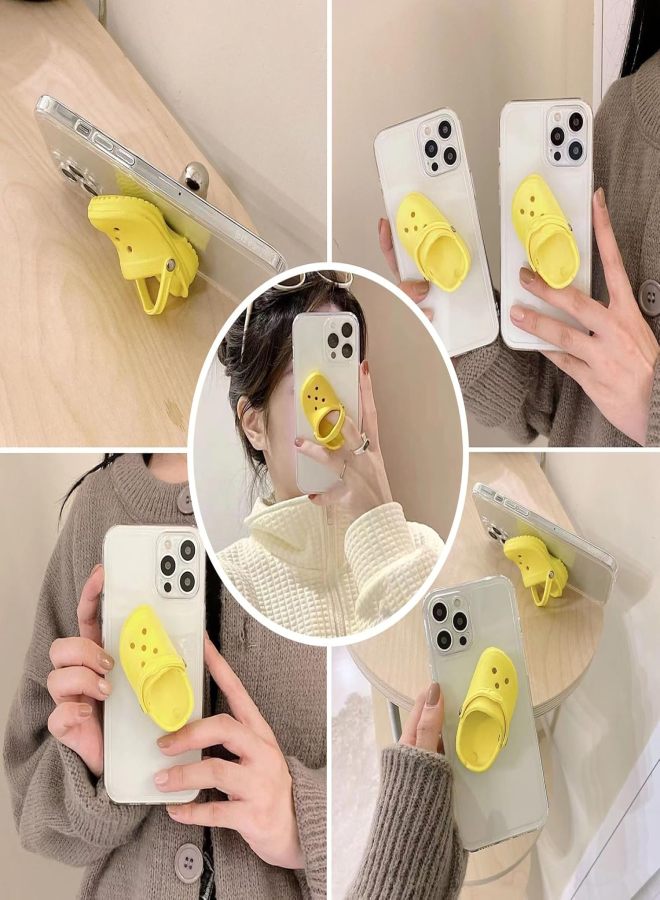 21 pieces of cute shoe ornaments pendant DIY hole shoes pendant keychain color - Image 5
