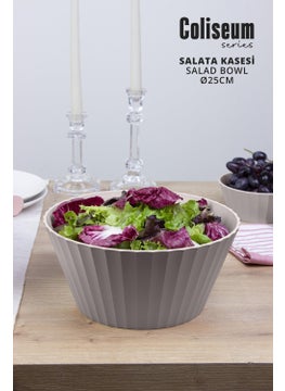 ‎okyanus Home Ocean Home Coliseum Mink Salad Bowl  - Image 1