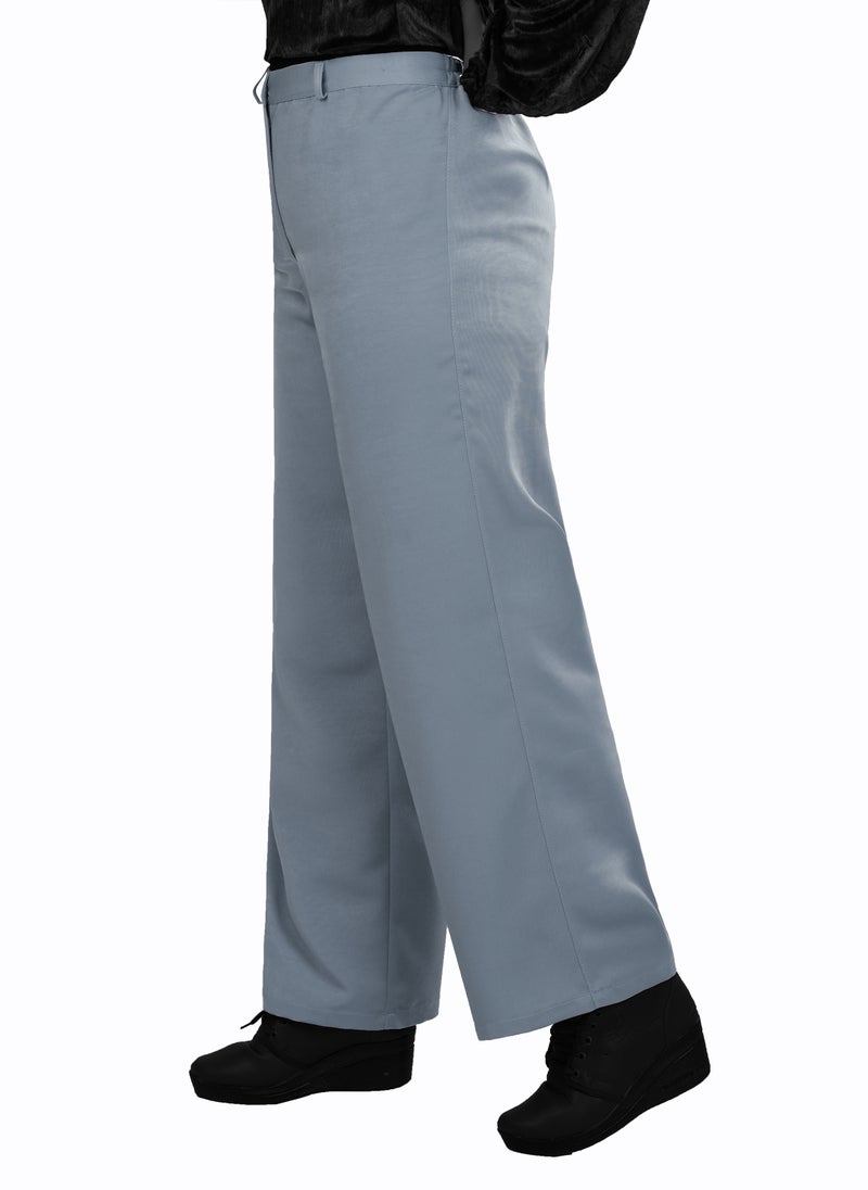 Smoky Egypt - High Waist Wide Leg Womens Pants - Mint - Image 1