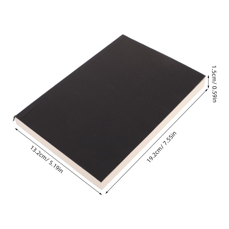 Blank Page Notebook For Professionals Note-taking Classroom Notes Rectangular Shape 19.20X13.20X1.50CM 1Pcs - Image 2