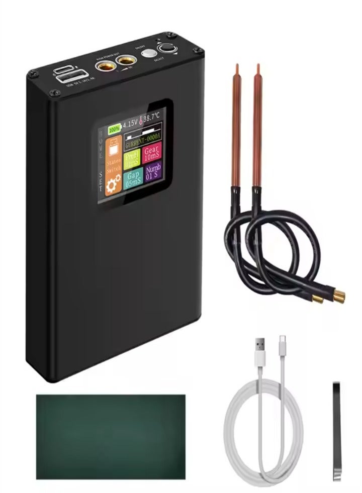 Digital spot welder 18650 lithium battery welding device with ammeter for nickel plated pure nickel sheet spot welder - Image 1