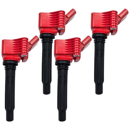 ARKAUTO Performance Ignition Coil Pack Set Of 4 Compatible With AUDI A3 A4 A5 A6 A8 Q5 Q7 Q8 RS5 S3 S4 S5 S7 S8 SQ5 SQ7 TT VW BEETLE GOLF PASSAT 1.8T 2.0T 4.0T EA888 GEN3 EA825 For UF716 - Image 1