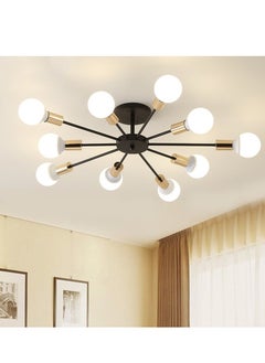 Cluc Steco Chandelier - 10 Branches - Black  - Image 2