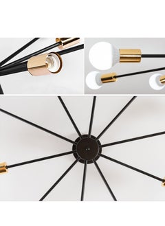 Cluc Steco Chandelier - 10 Branches - Black  - Image 3