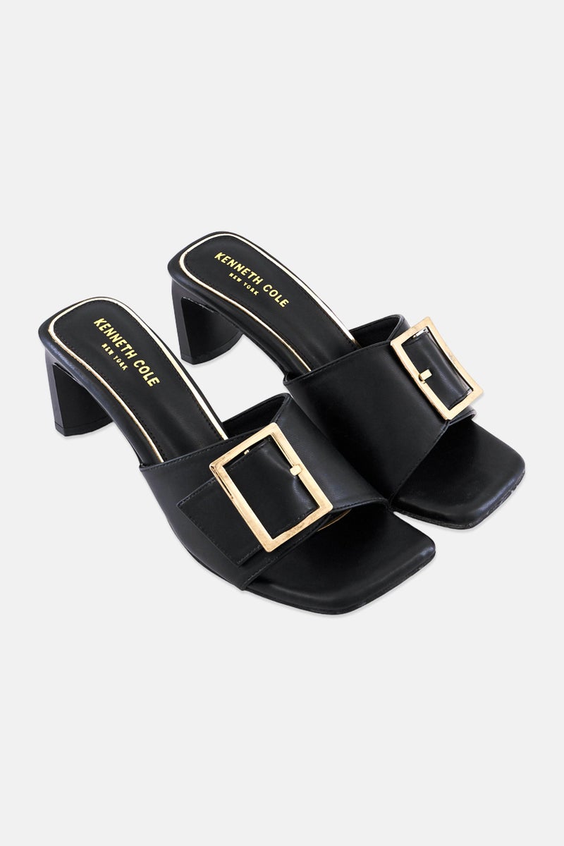 Kenneth Cole صندل ميا للنساء، أسود - Image 2