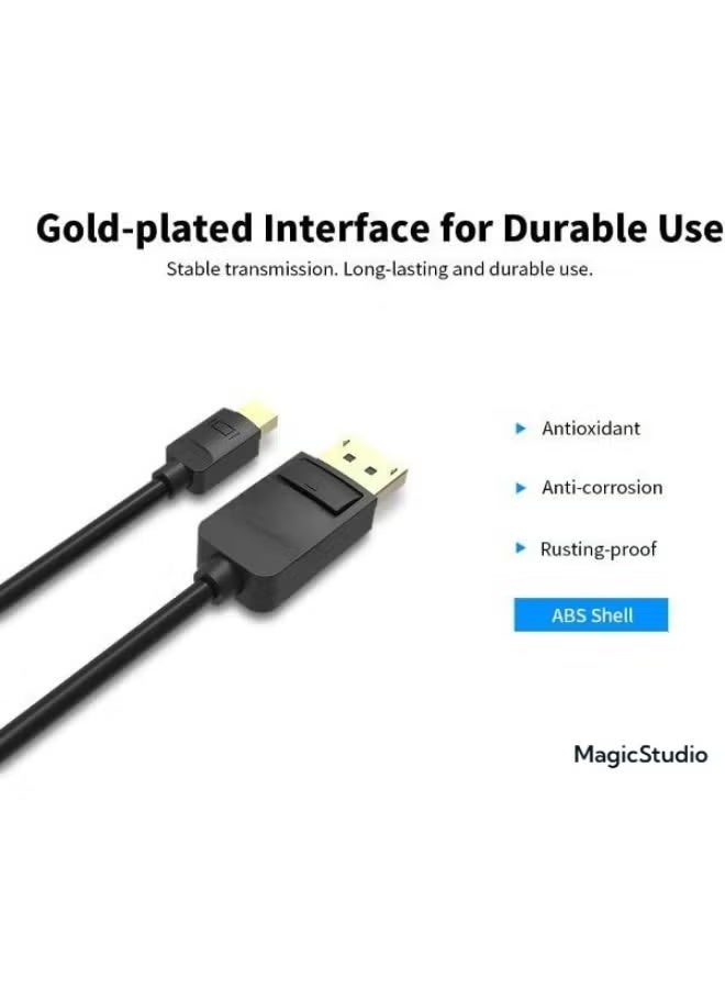 Mini DisplayPort to DisplayPort Cable 4K@60Hz, High-Speed Video Cable for Monitors, Projectors and Compatible Laptops, 3 Meter - Image 5