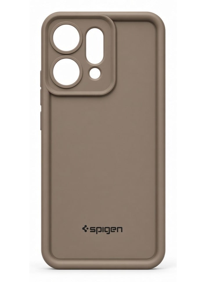 OPPO RENO 14 Spigen Silicone Case Cover With Camera Protection - Brown