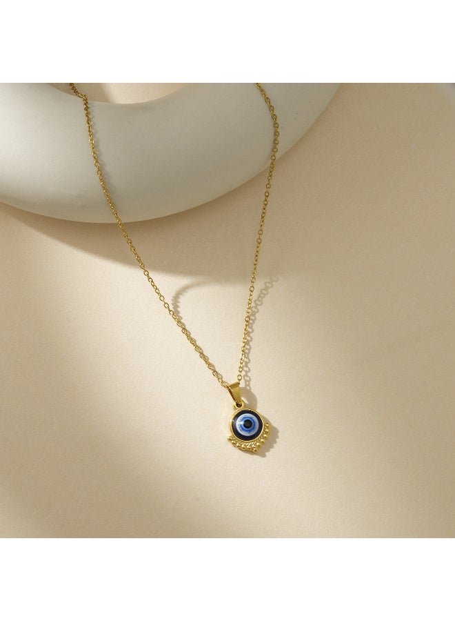 Yara Essentials Golden Guardian Eye Necklace - Image 5